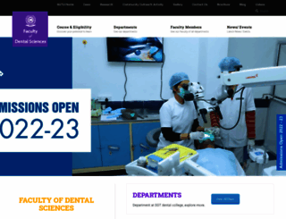 dental.sgtuniversity.ac.in screenshot