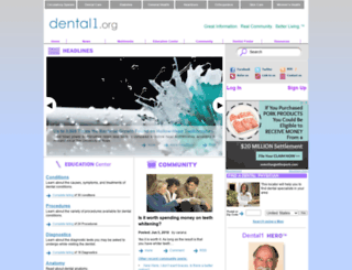 dental1.org screenshot