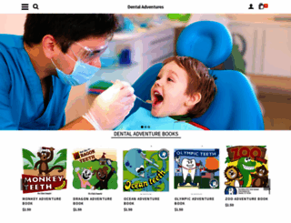 dentaladventurebooks.com screenshot