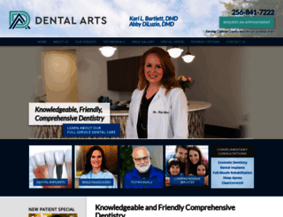 dentalartscullman.com screenshot