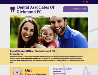 dentalassociatesofrichmondpc.com screenshot