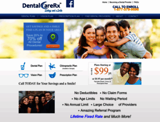 dentalcarerx.com screenshot