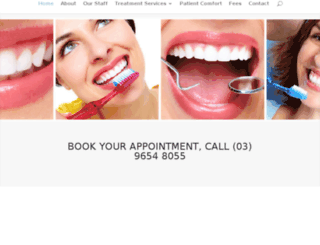 dentalcentre.org screenshot