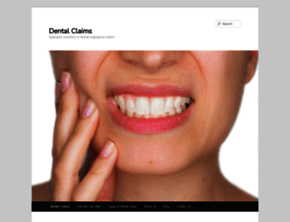 dentalclaim.co.uk screenshot