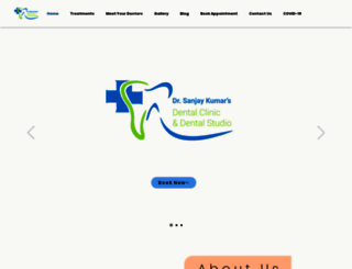 dentalclinic-india.com screenshot