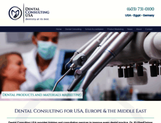 dentalconsultingusa.com screenshot
