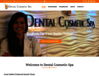 dentalcosmeticspa.com screenshot