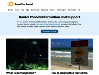 dentalfearcentral.com screenshot