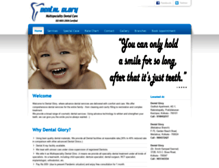 dentalglory.com screenshot