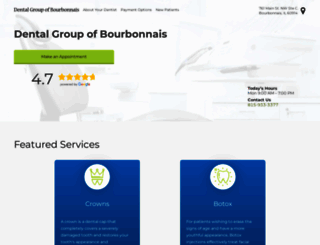 dentalgroupbourbonnais.com screenshot