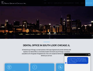 dentalgroupofchicago.com screenshot