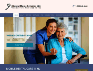 dentalhomeservices.com screenshot