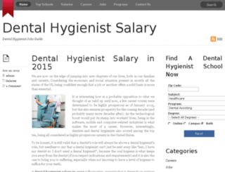 dentalhygienist-salary.com screenshot