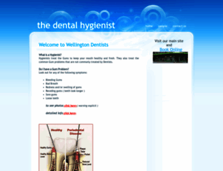 dentalhygienist.co.nz screenshot