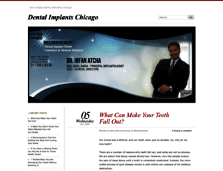 dentalimplantchicago.wordpress.com screenshot