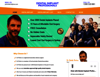 dentalimplantmelbourne.com.au screenshot
