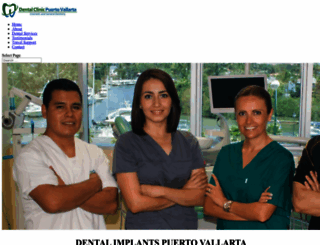 dentalimplantspuertovallarta.com screenshot
