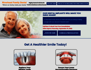dentalimplantsriverheadny.com screenshot