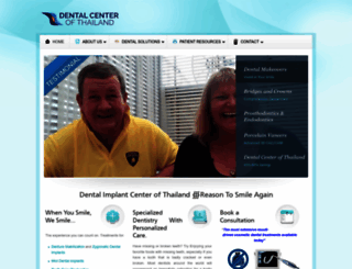 dentalimplantsthailand.org screenshot