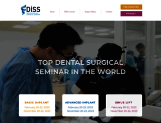 dentalimplantsurgicalseminar.com screenshot
