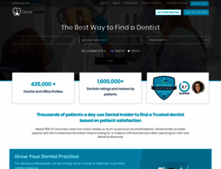 dentalinsider.com screenshot
