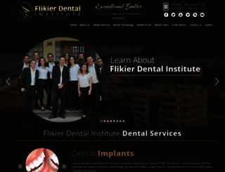 dentalinstitutecr.com screenshot