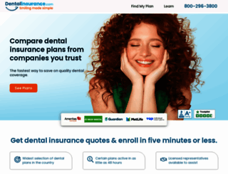dentalinsurance.com screenshot