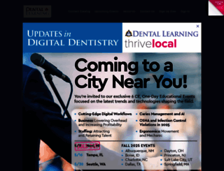dentallearning.net screenshot