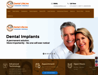 dentallifeline.com screenshot
