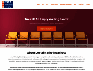 dentalmarketingdirect.com screenshot