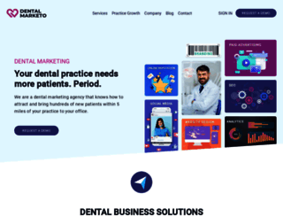 dentalmarketo.com screenshot