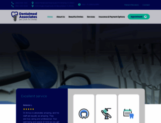 dentalmedassociates.com screenshot