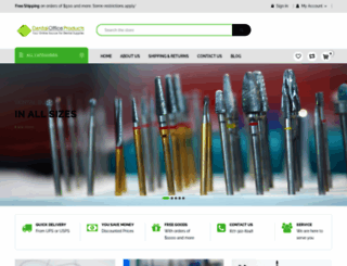dentalofficeproducts.com screenshot