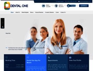 dentalonecare.com screenshot