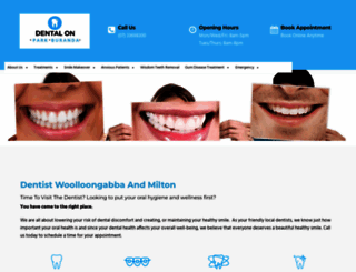 dentalonpark.com.au screenshot
