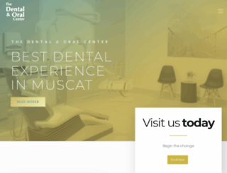 dentaloralcenter.com screenshot