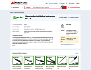 dentalperfect.en.made-in-china.com screenshot