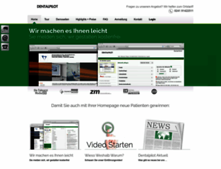 dentalpilot-za.de screenshot