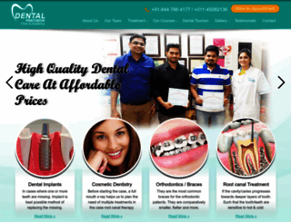 dentalprecisionclinic.com screenshot