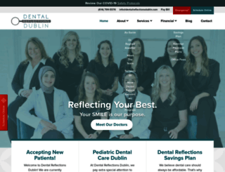 dentalreflectionsdublin.com screenshot