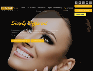 dentalspainfrisco.com screenshot