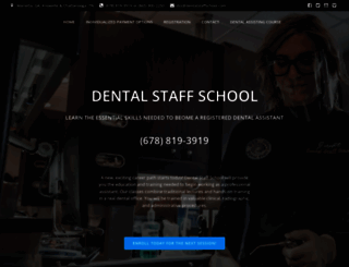 dentalstaffschool.com screenshot