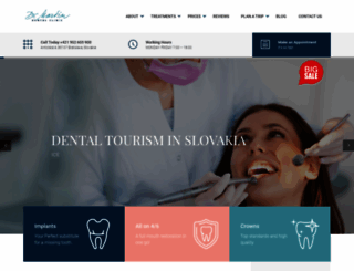 dentaltourismslovakia.co.uk screenshot