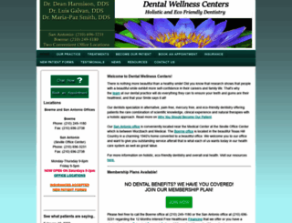 dentalwellnesstx.com screenshot