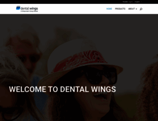 dentalwings.com screenshot