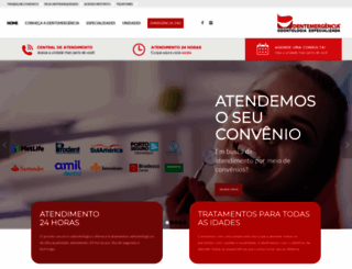 dentemergencia.com.br screenshot