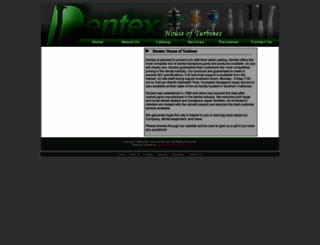 dentex-houseofturbines.com screenshot