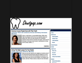dentgap.com screenshot