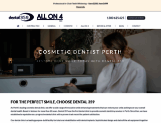 dentist-perth.com screenshot