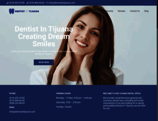 dentistattijuana.com screenshot